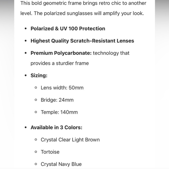 NWT RYAN SIMKHAI MARA SUNGLASSES IN CRYSTAL CLEAR LIGHT BROWN - Picture 11 of 11